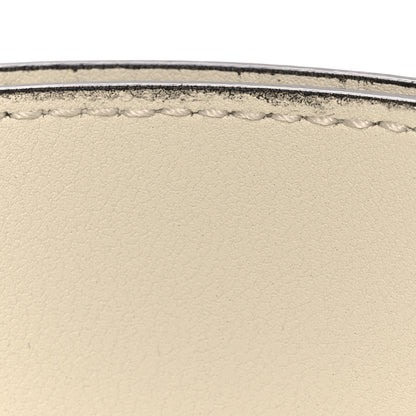 Gucci Calfskin Double G 40mm Belt 85 34 Mystic White 6 of 6