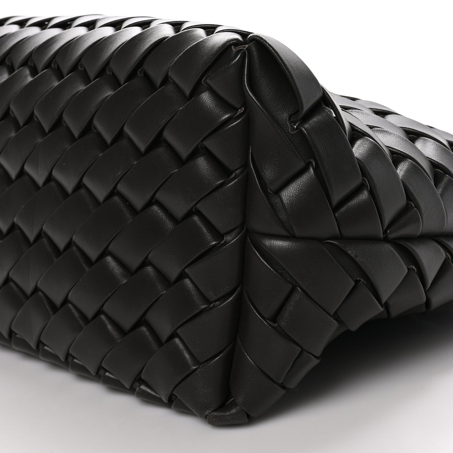 Nappa Intrecciato Tote Black