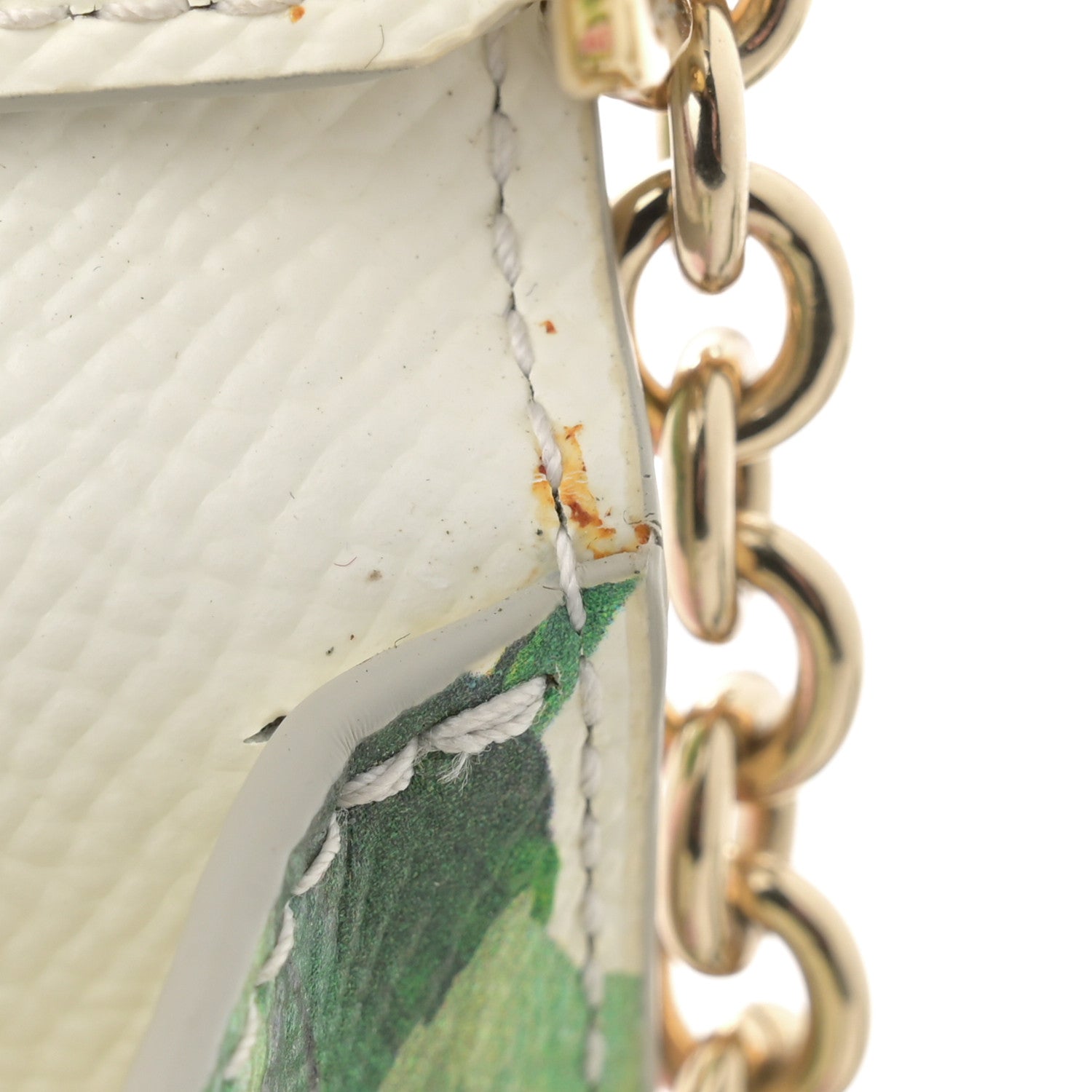 Dolce & Gabbana Dauphine Rose Print Wallet On Chain Pink 12 of 14