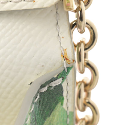 Dolce & Gabbana Dauphine Rose Print Wallet On Chain Pink 12 of 14