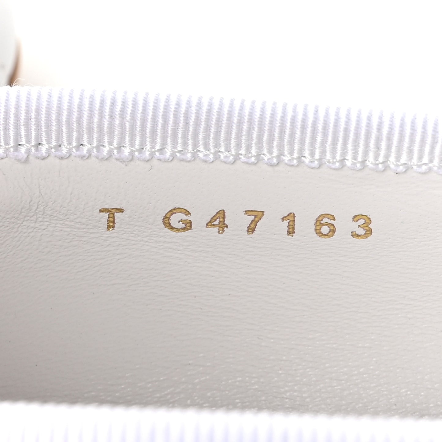 Lambskin Quilted CC Cambon Ballet Flats 41 White Black