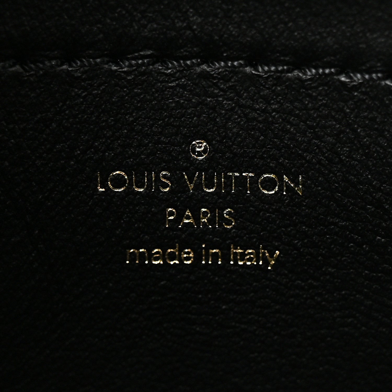 Louis Vuitton Lambskin Malletage Pico GO-14 Black 8 of 12