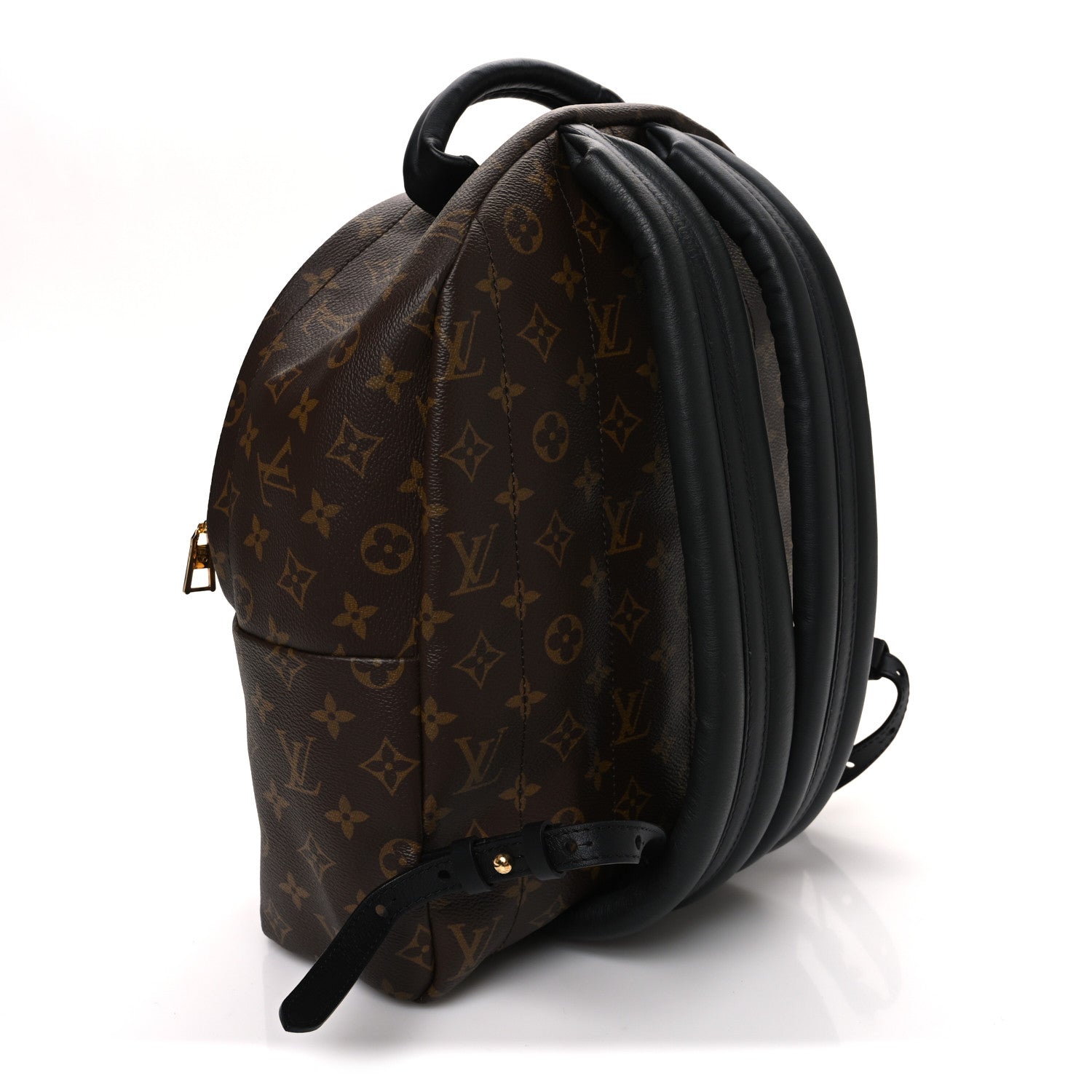 Louis Vuitton Monogram Palm Springs Backpack MM Black 3 of 9