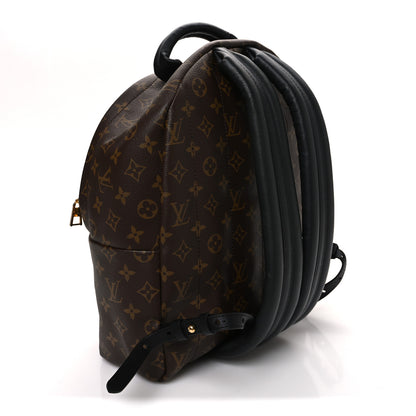 Louis Vuitton Monogram Palm Springs Backpack MM Black 3 of 9