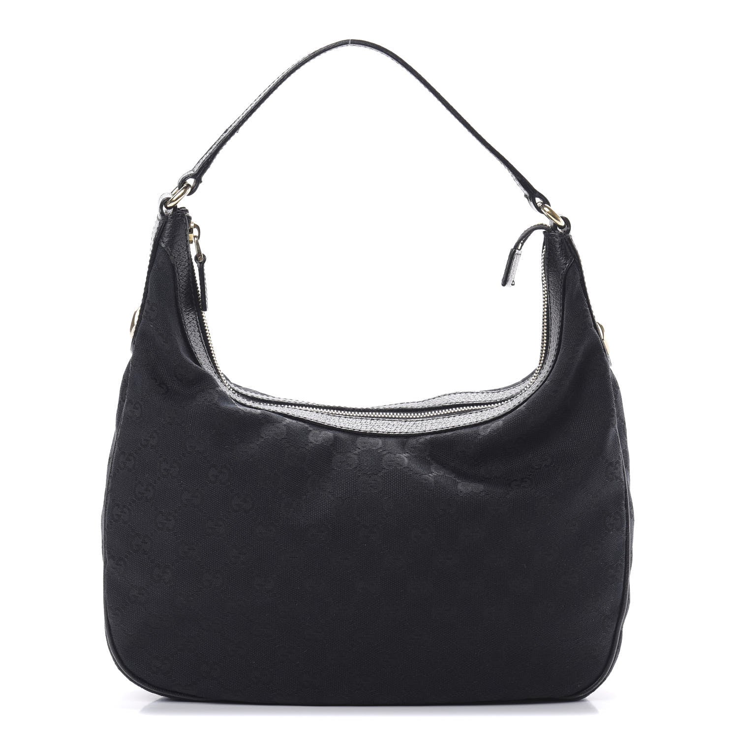 Gucci Monogram Medium Charmy Hobo Black 1 of 14