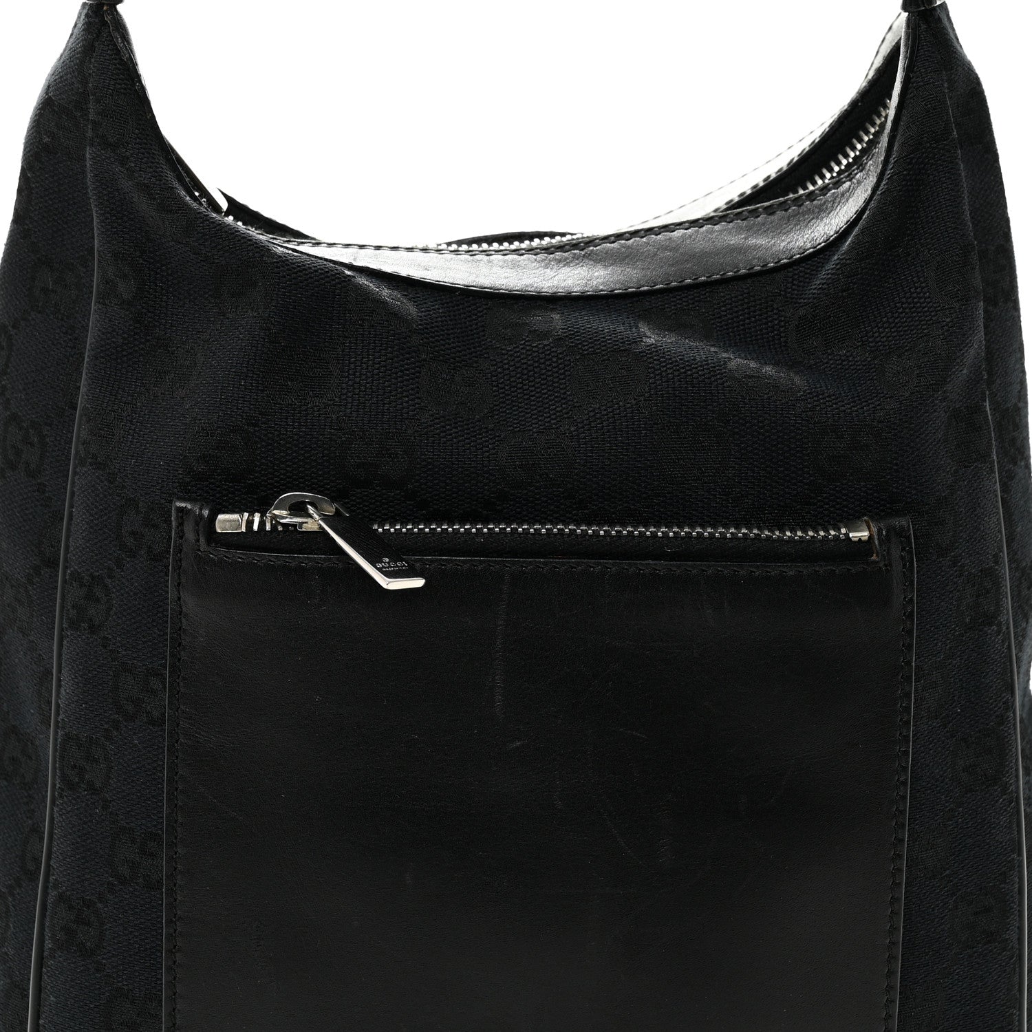 Gucci Monogram Hobo Black 8 of 12