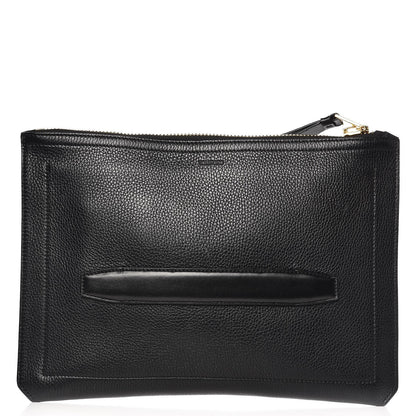 Gucci TOM FORD Calfskin Clutch With Handle Black 1 of 8