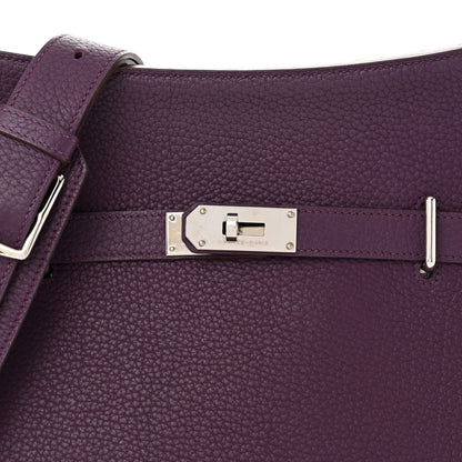 Hermes Taurillon Clemence Jypsiere 34 Ultraviolet 8 of 11