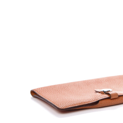 Hermes Togo Dogon Wallet Orange 6 of 13