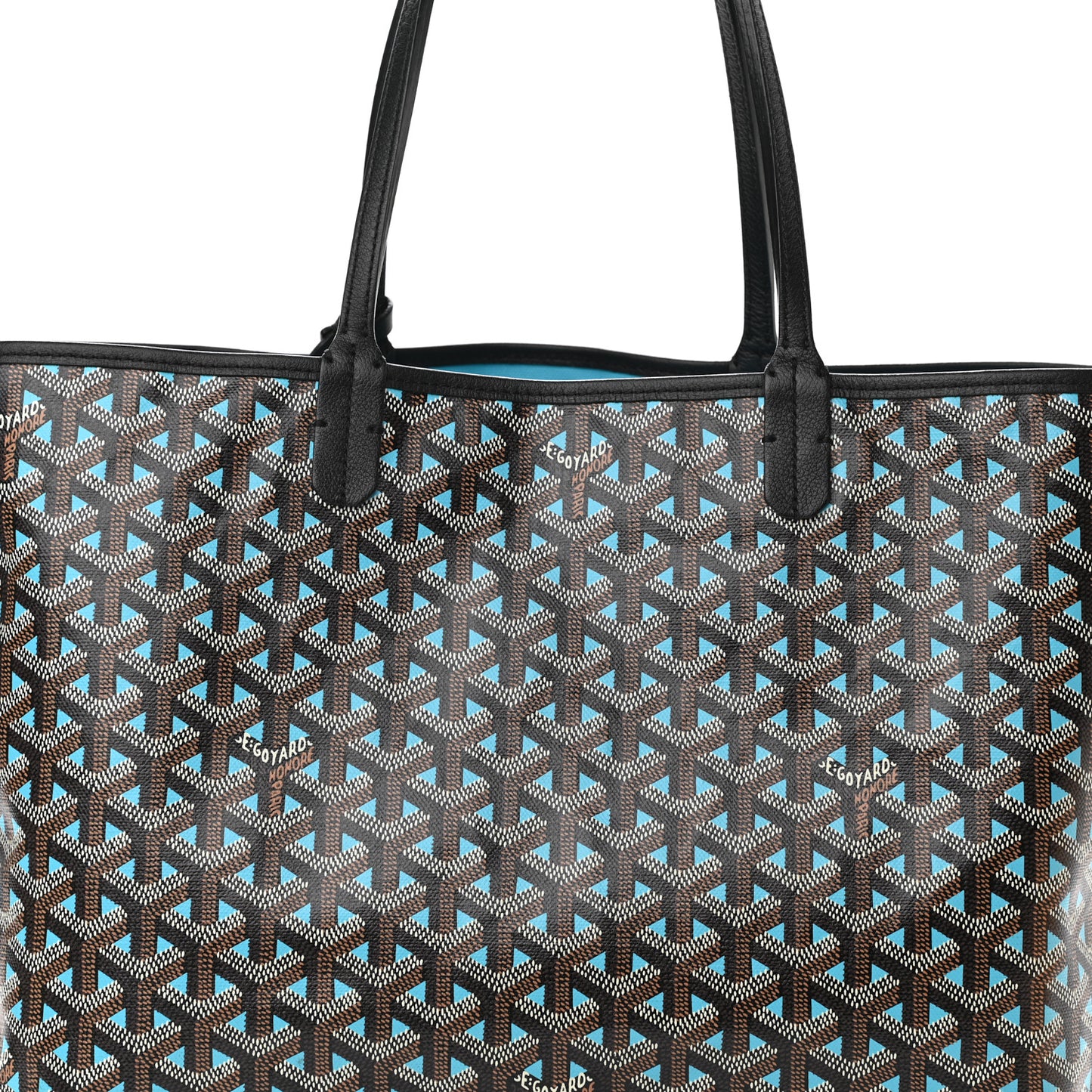 Goyardine Saint Louis Claire Voie PM Black Blue