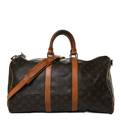 Louis Vuitton Monogram Keepall Bandouliere 45 1 of 19