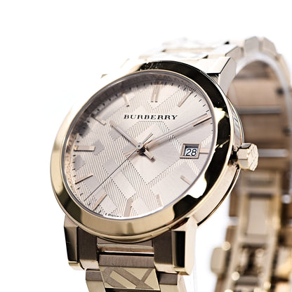 Burberry Stainless Steel 38mm The City Quartz Watch Champagne BU9038 8 of 9
