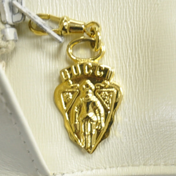 Leather Shoulder Bag Ivory