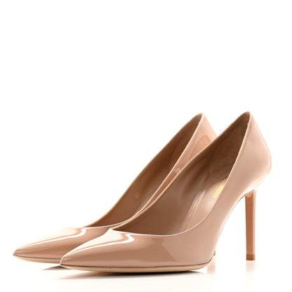 Saint Laurent Patent Anja 85 Pumps 39 Nude 3 of 10