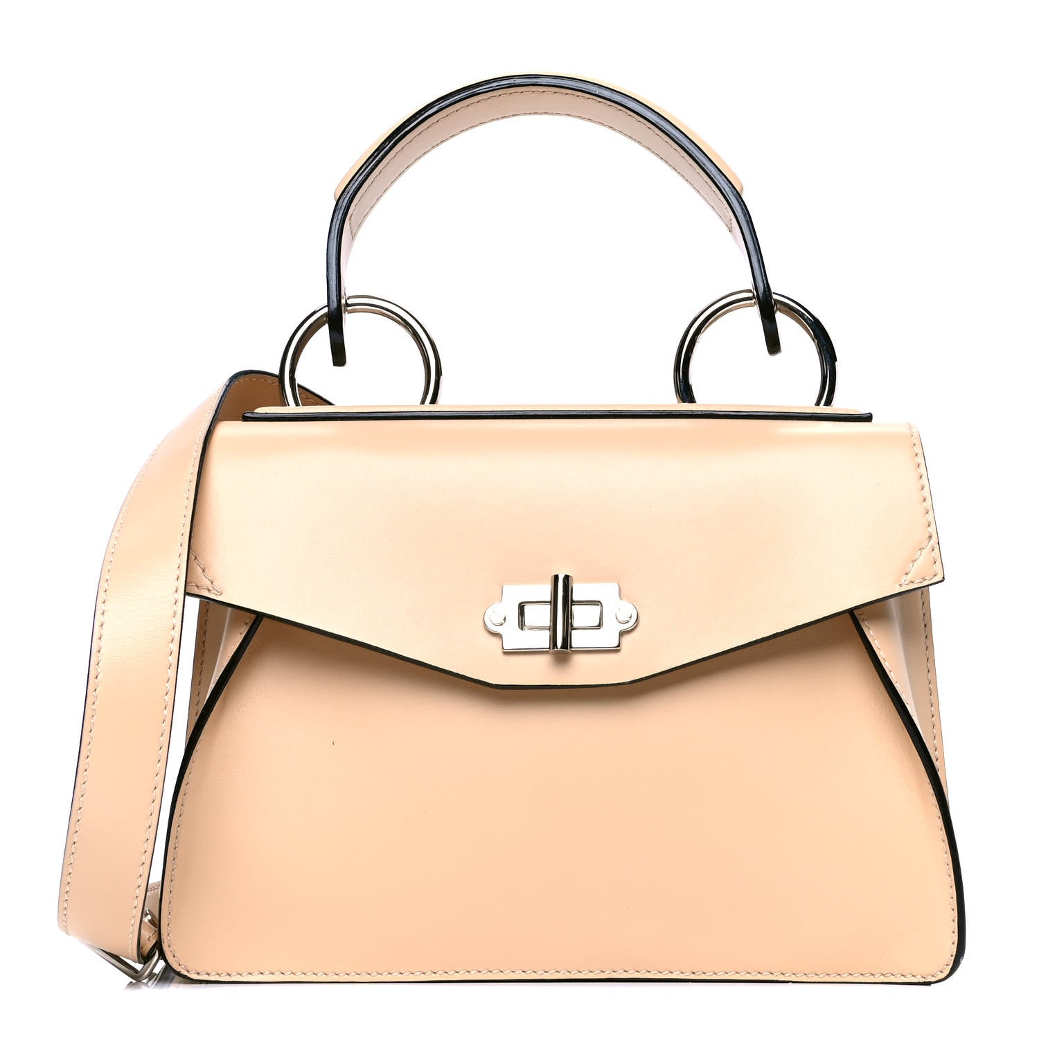 Proenza Schouler Calfskin Medium Hava Top Handle Bag Warm Sand 1 of 5
