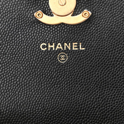 Chanel Caviar Quilted Mini Bracelet On Chain Wallet On Chain WOC Black 6 of 11