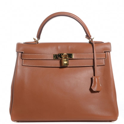 Hermes Swift Kelly 32 Retourne Gold 1 of 21