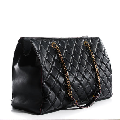 Chanel Calfskin Quilted Perfect Edge Tote Black 4 of 9