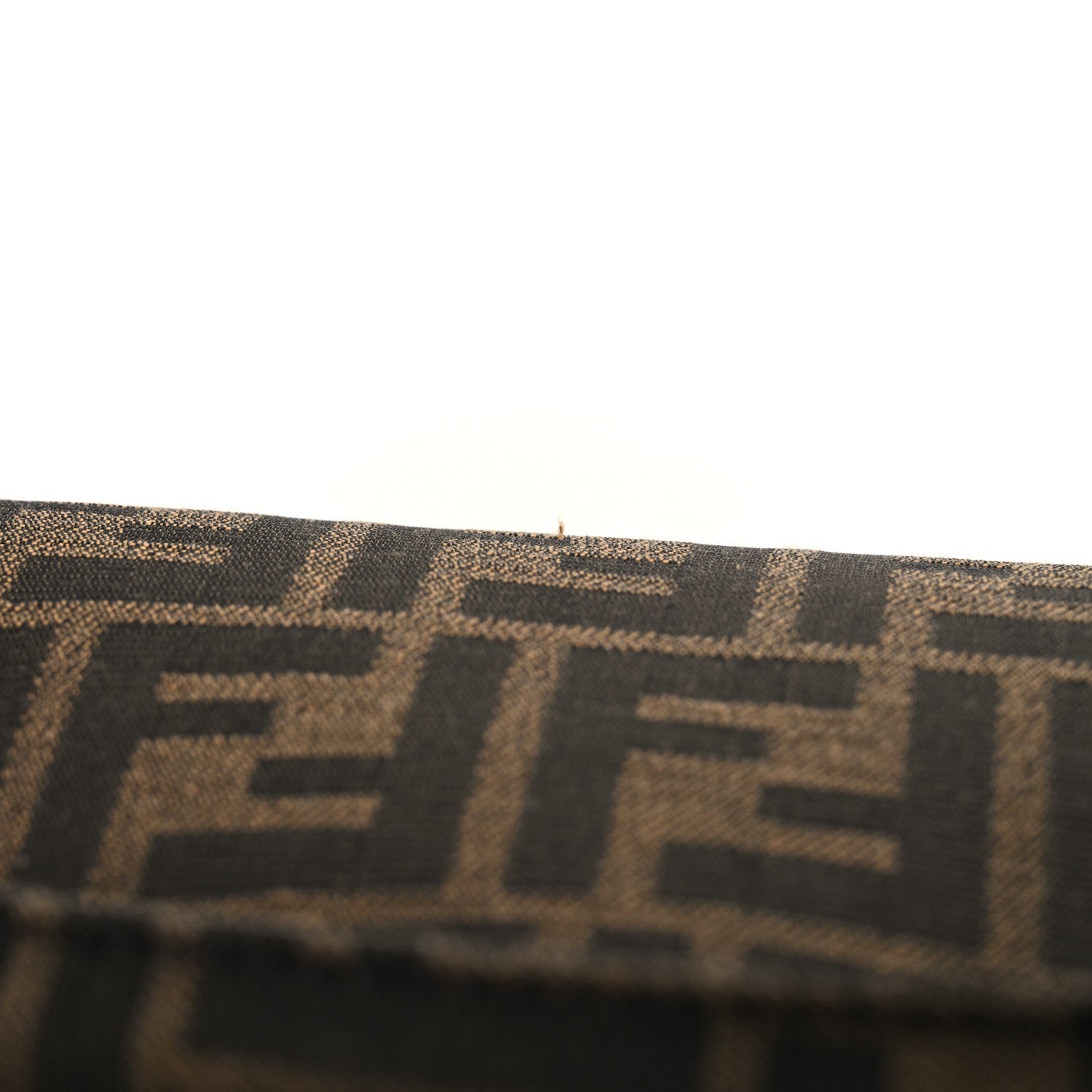 Fendi Fabric Jacquard FF 1974 Multipocket Baguette Tobacco Moro 11 of 11