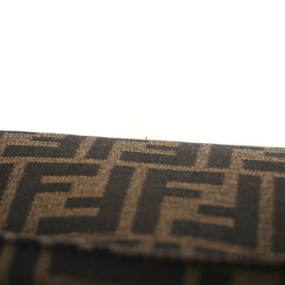 Fendi Fabric Jacquard FF 1974 Multipocket Baguette Tobacco Moro 11 of 11