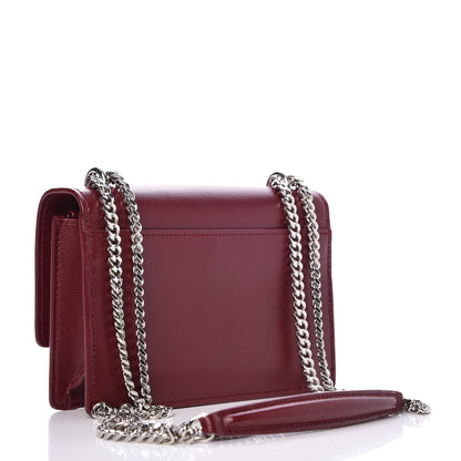 Saint Laurent Calfskin Monogram Sunset Chain Wallet Palissandre 3 of 8