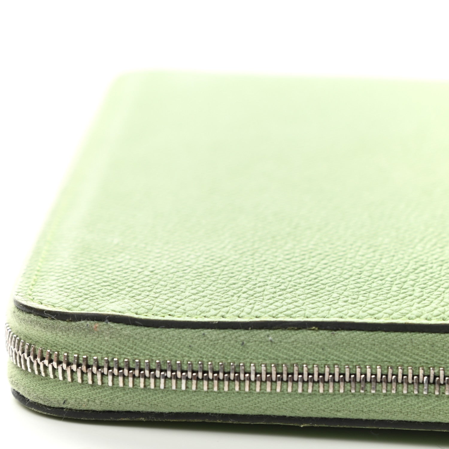 Hermes Epsom Silk'In Wallet Vert Criquet 8 of 9