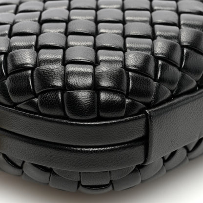 Bottega Veneta Calfskin Intrecciato Knot On Strap Black 8 of 9