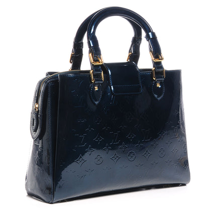 Louis Vuitton Vernis Melrose Avenue Blue Nuit 3 of 9