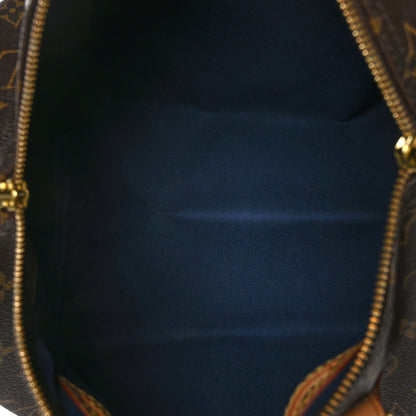 Louis Vuitton Monogram My LV Heritage Speedy Bandouliere 30 Blue Marine Gris 5 of 12