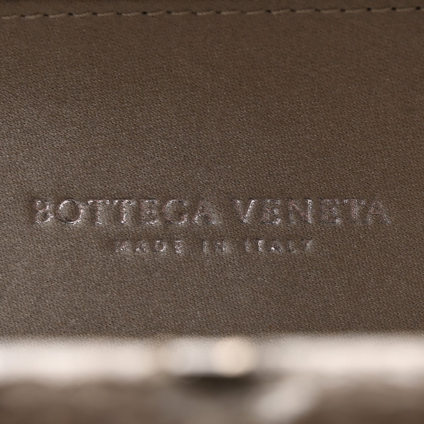 Satin Intreccio Impero Stretch Knot Clutch Limestone