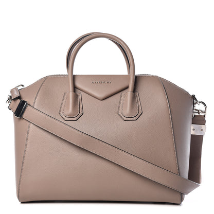 Givenchy Sugar Goatskin Medium Antigona Mastic 1 of 14
