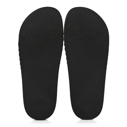 Gucci Rubber Matelasse Mens Slide Sandals 11 Black 5 of 12