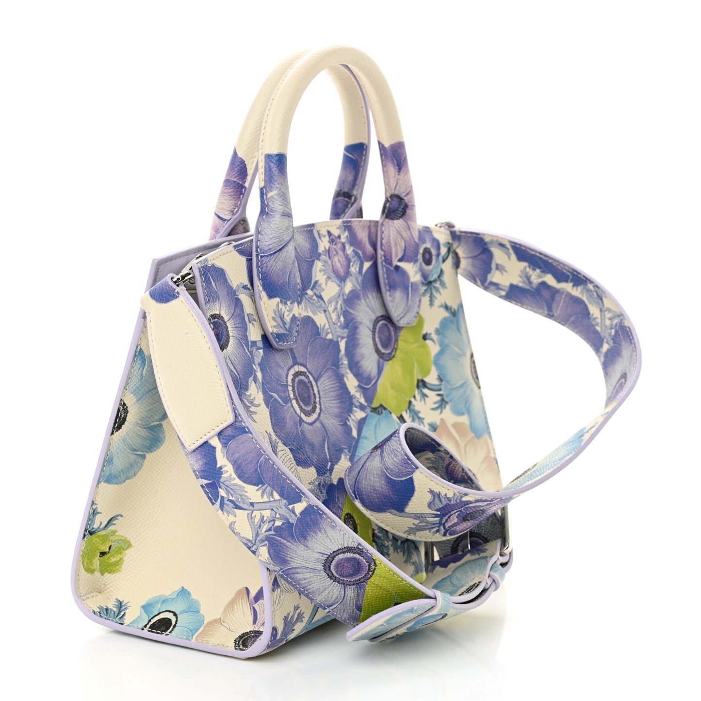 Calfskin Floral Print Small The Studio Bag Mascarpone