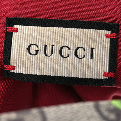 Gucci Silk Monogram Flora Print Headband M Red 4 of 7