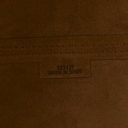 Loewe Shiny Calfskin Medium Puzzle Fold Tote Sand 7 of 11