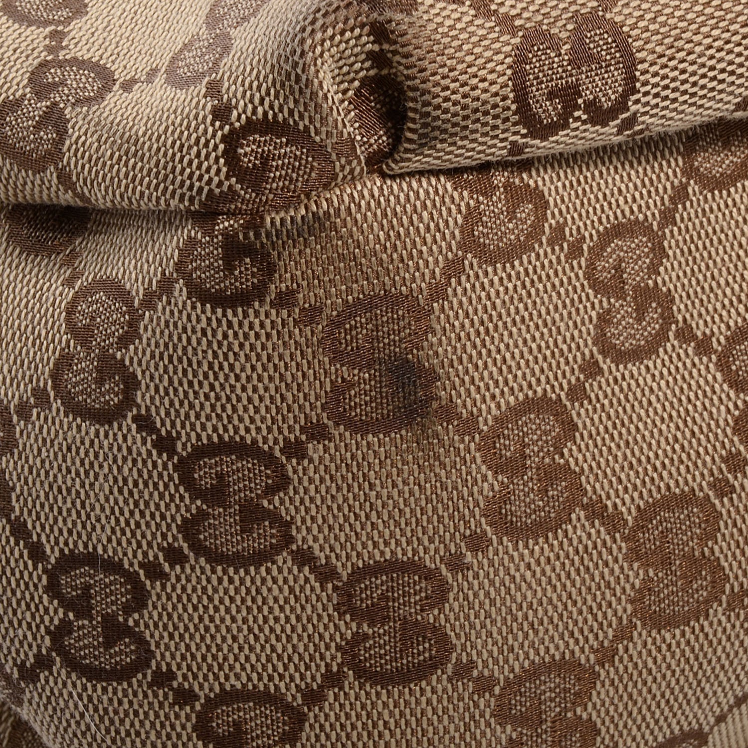Gucci Monogram New Ladies Web Large Hobo Brown 8 of 8