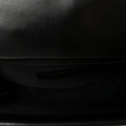 Chanel Lambskin Quilted Small Boy Flap Black 9 of 19