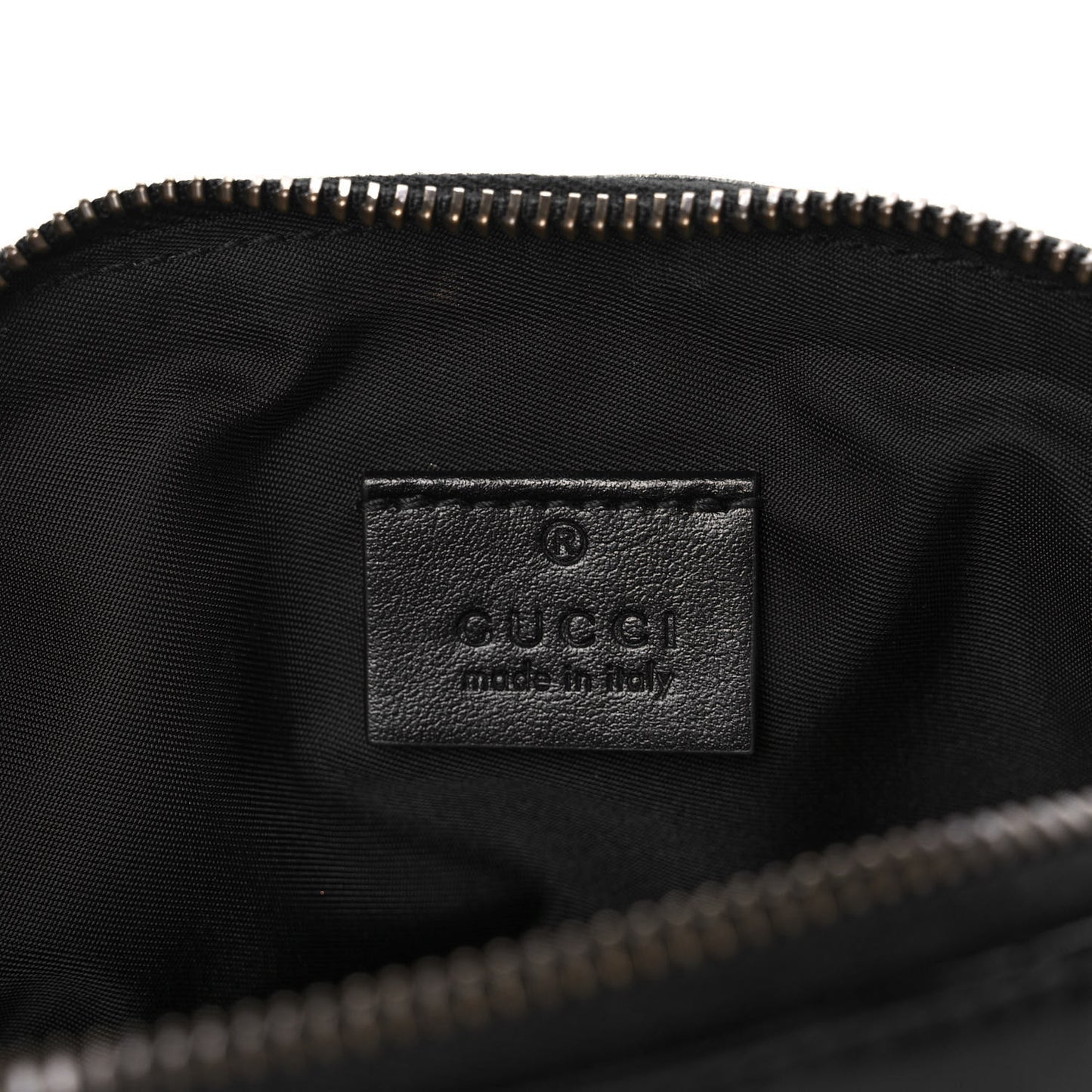 Calfskin Matelasse GG Marmont Pouch Cosmetic Case Black