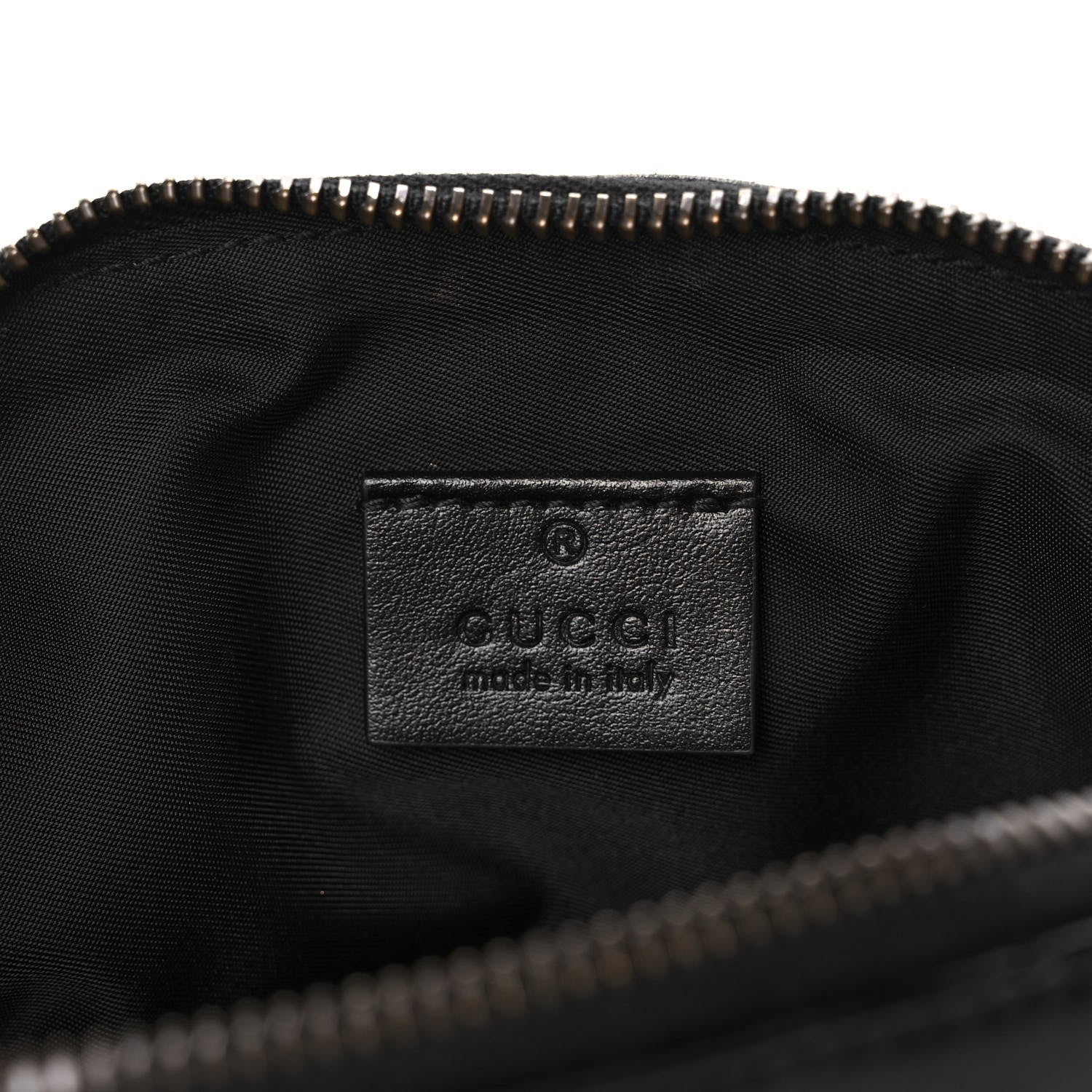 Gucci Calfskin Matelasse GG Marmont Pouch Cosmetic Case Black 6 of 14