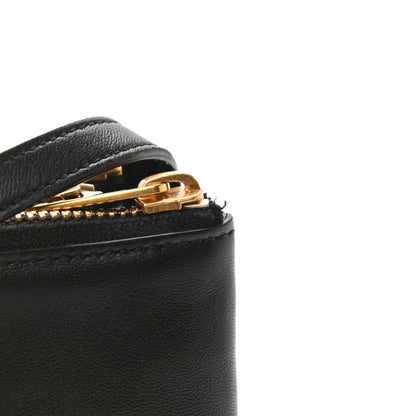 Celine Lambskin Small Trio Crossbody Bag Black 13 of 13