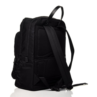 Prada Re-Nylon Saffiano Mens Backpack Black 3 of 9
