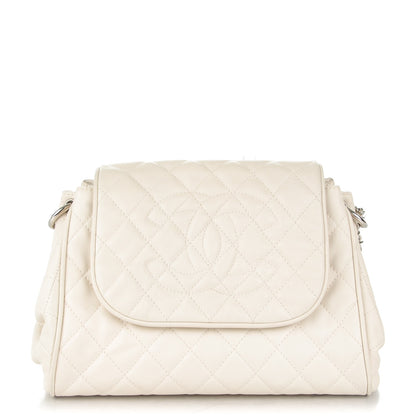 Chanel Caviar Quilted Timeless Accordion Flap White 1 of 9