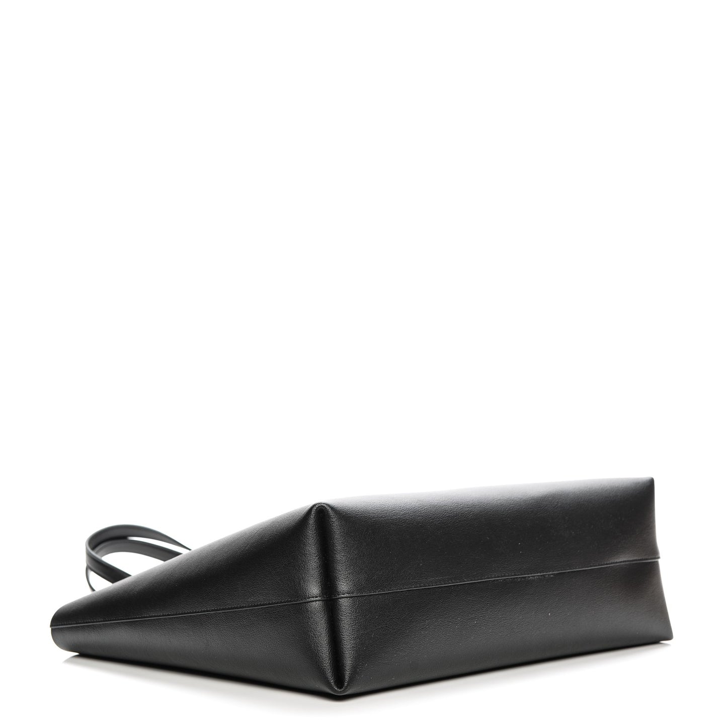 Calfskin Large Shopping Tote Black