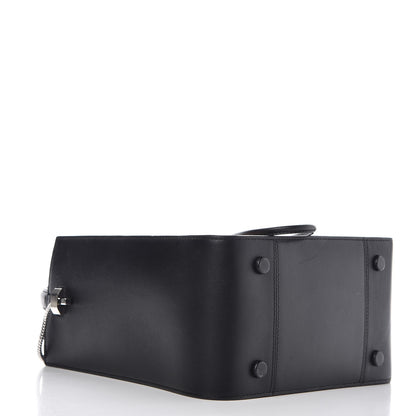 3.1 Phillip Lim 3.1 Smooth Calfskin Suede Bi-Color Small Soleil Bucket Drawstring Almond Black 6 of 9