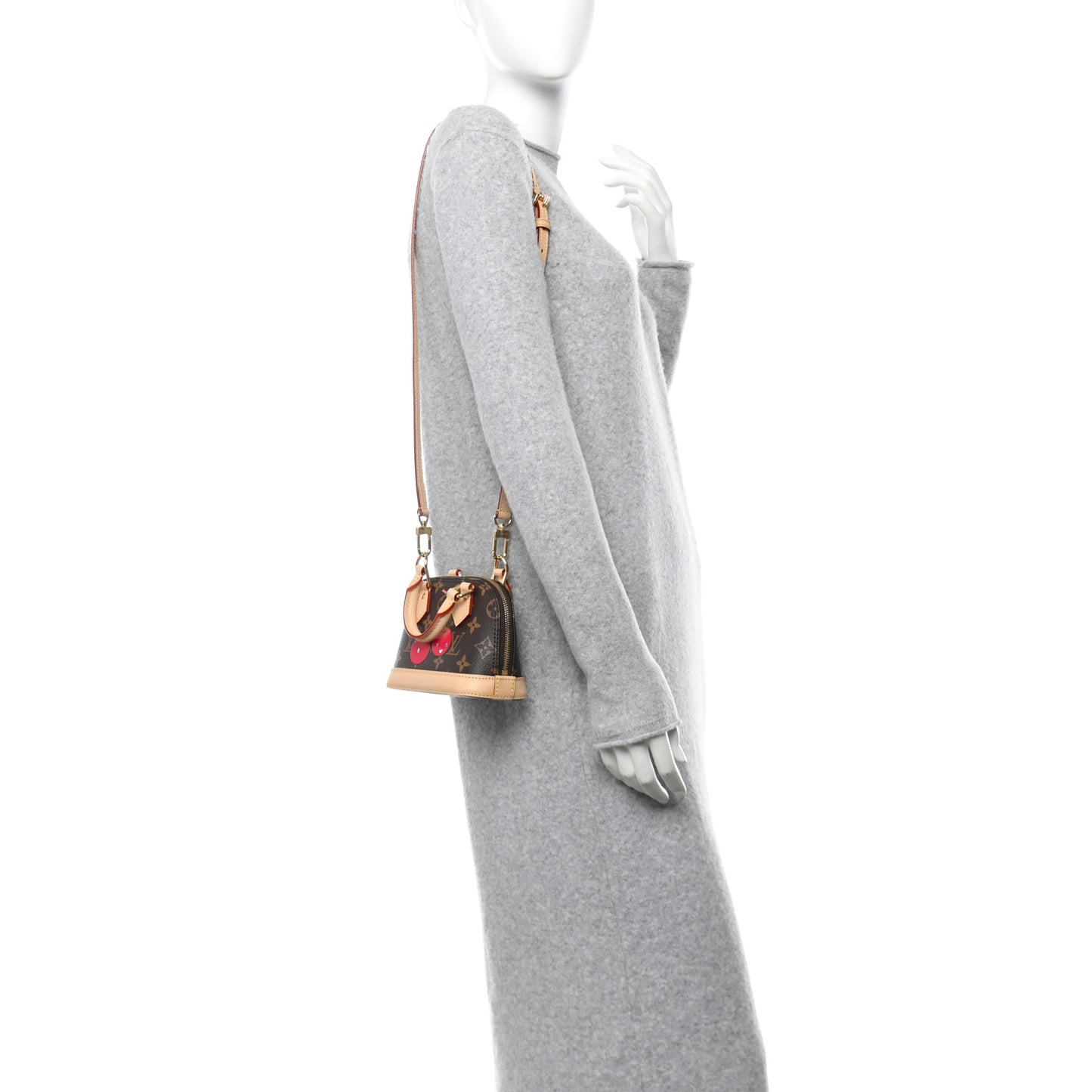 LV X TM Monogram Cerises Nano Alma