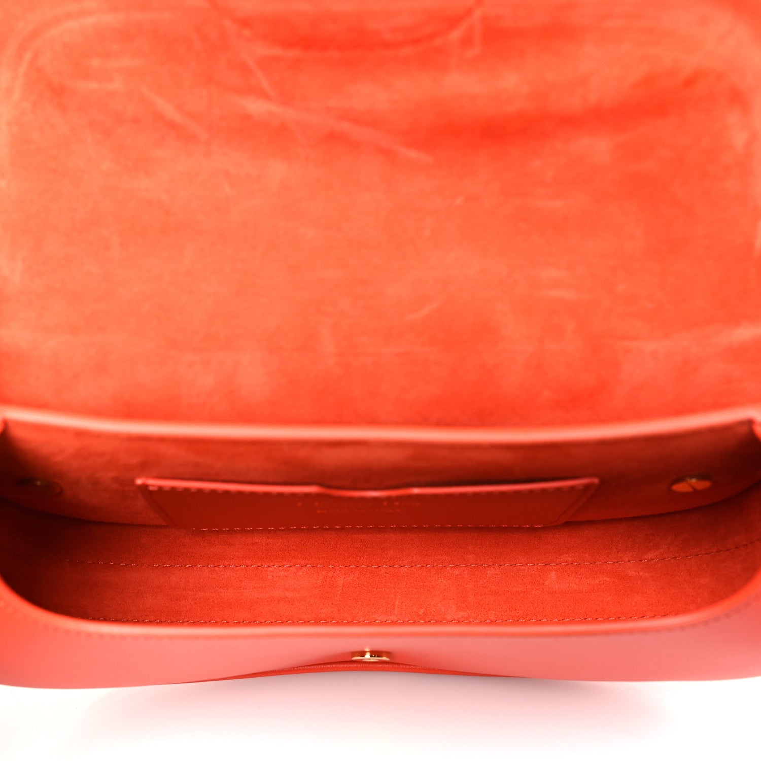 Christian Dior Box Calfskin East West Bobby Bag Orange 5 of 10