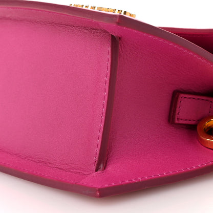 Jacquemus Smooth Calfskin Le Chiquito Moyen Dark Pink 9 of 10