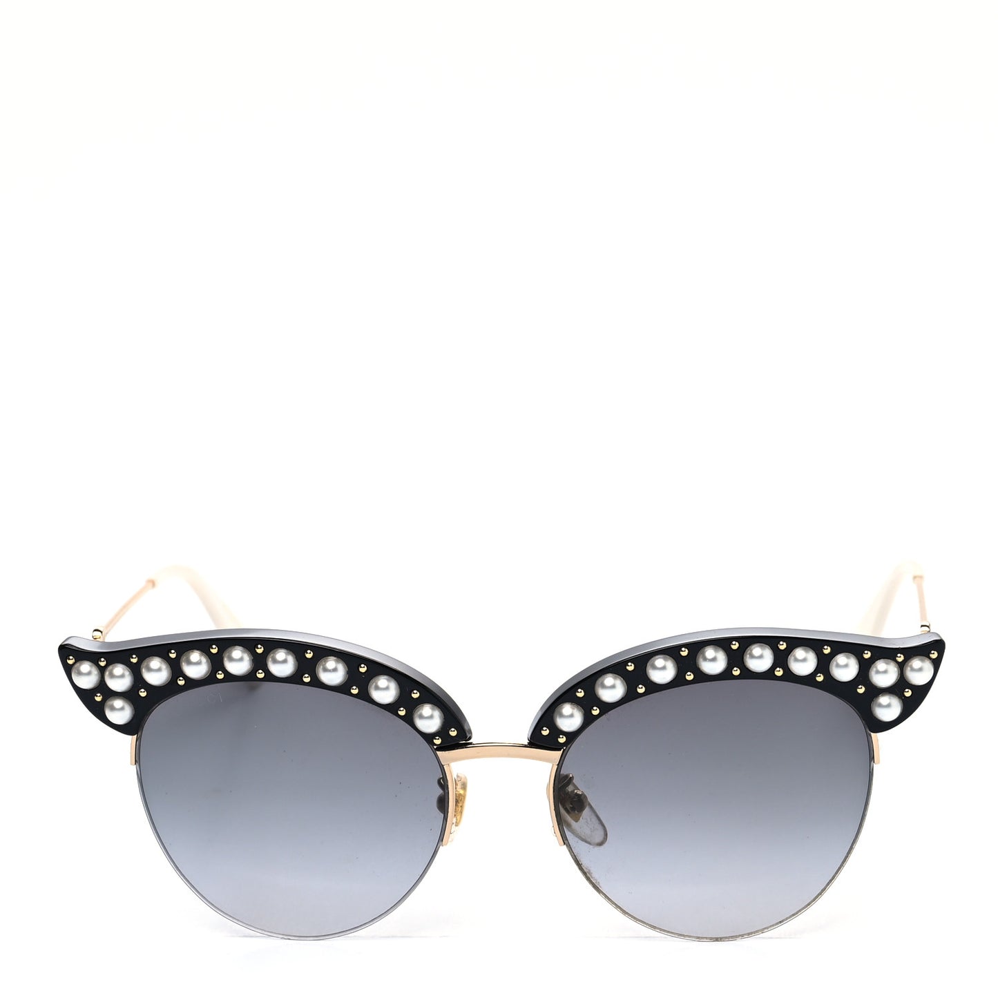 Pearl Cat Eye Sunglasses GG0212S Black