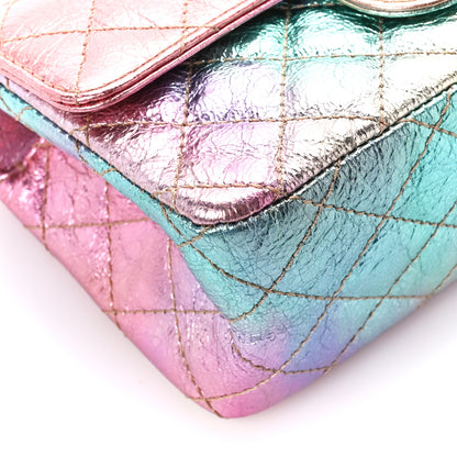 Chanel Metallic Goatskin Quilted Mini 2.55 Reissue Flap Multicolor 10 of 12