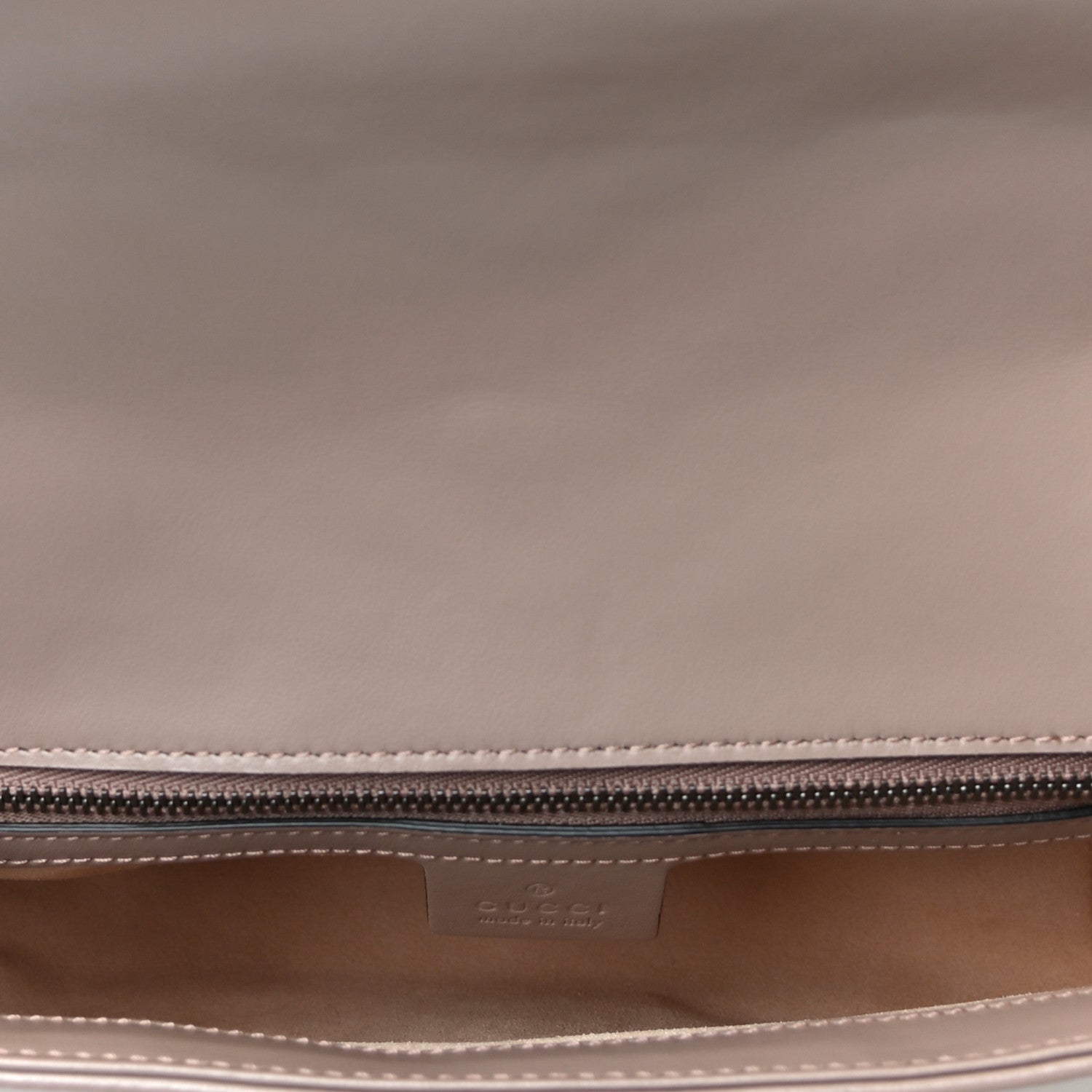 Gucci Calfskin Matelasse Small GG Marmont Shoulder Bag Porcelain Rose 8 of 8